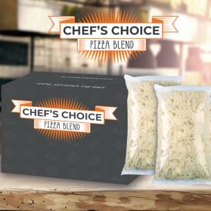 Chef's Choice Grated Pizza Blend 6x1.8kg