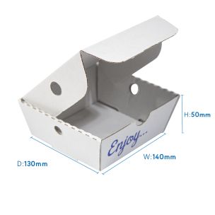 5.5" Cardboard Plain Boxes (140x50x160mm) 1x100