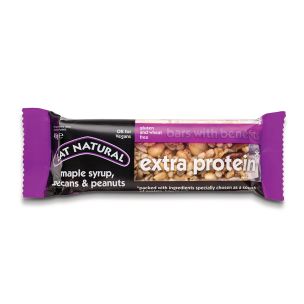 Eat Natural Extra Protein Maple Syrup, Pecans & Peanuts-12x45g
