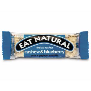 Eat Natural Cashew, Blueberries & Yoghurt Coating Bar-12x45g