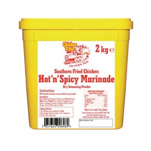 Chicken Train Southern Fried Hot & Spicy Marinade-1x2kg