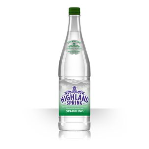Highland Spring Sparkling Water (Glass Bottles)-12x750ml