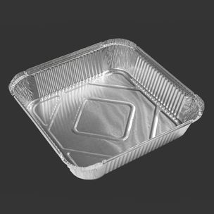 Majestic No:9 Foil Containers (9"x9"x2")-1x200
