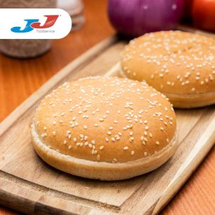 JJ 5" Seeded Burger Buns 1x48