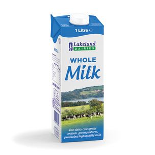 Lakeland UHT Whole  Milk 12x1LT