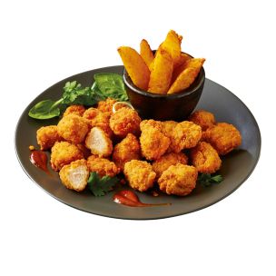 Tyson Halal Whole Muscle Southern Fried Poppin Chicken-1x1kg
