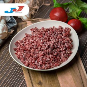 JJ Frozen UK Halal Minced Beef (10% Fat) 2x1kg
