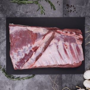 Fresh Raw Pork Belly (Bone In - Rind On) (Price Per Kg) Box Approx. 9kg