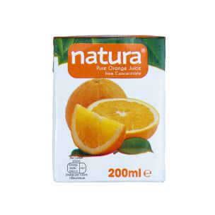 Natura Orange Juice Carton-24x200ml