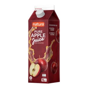Natura Pure Apple Juice Carton 12x1L