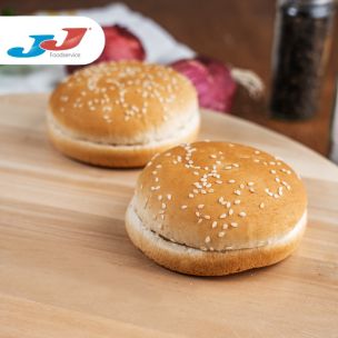 JJ 4" Seeded Burger Buns 1x48