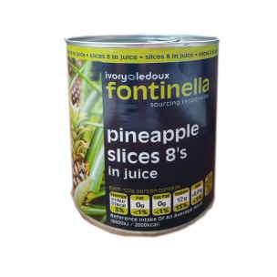 Pineapple Slices in Juice 8's 6x825g