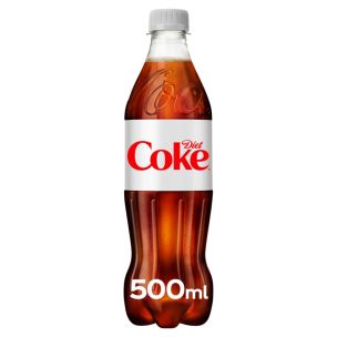 Diet Coke Bottles-(GB)-24x500ml