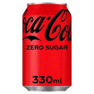 Coca-Cola Zero Sugar Cans -(GB)-24x330ml