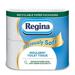 Regina Seriously Soft 3ply Toilet Rolls-4x5