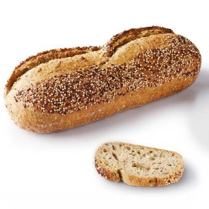 Bridor Part Baked Sourdough Cereals & Seeds Loaf Bread (Frozen) 18x400g