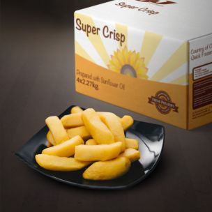 JJ Super Crisp Chunky Cut Chips-4x2.27kg