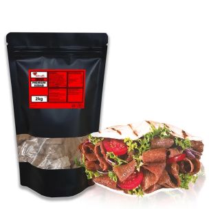 Kismet Premium Halal Cooked & Cut Doner Kebab (Bag) 1x2kg