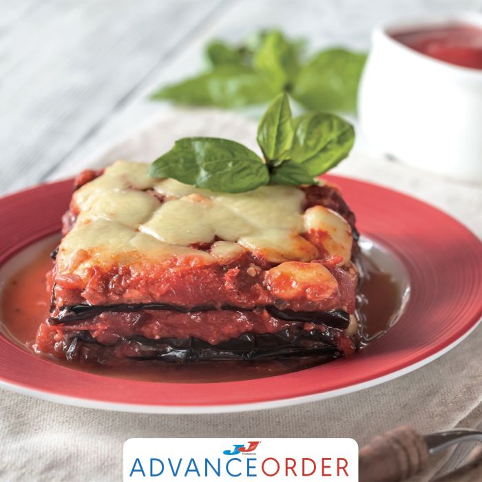 P&P Parmigiana Melanzane (Aubergine Lasagna) 1x2kg