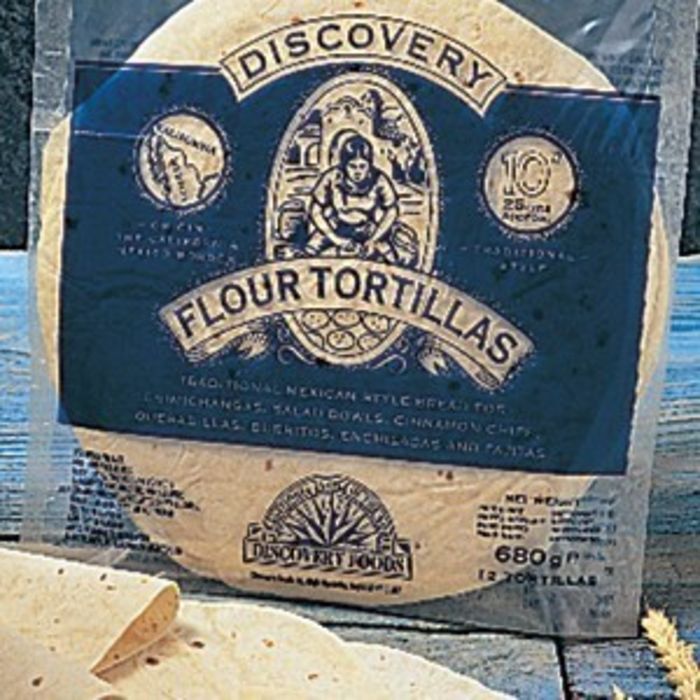 12" Discovery Tortilla Wraps-12x12