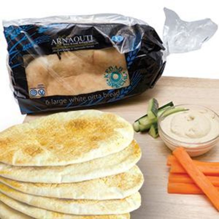 Buy Arnaouti Fresh Large Pitta Breads6x20 Order Online From JJ