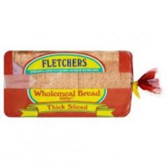 Fletchers Thick Sliced Wholemeal Sandwich Bread (Frozen) -8x800g