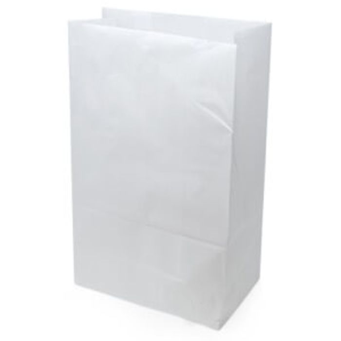White Kraft SOS Premium White SOS Bags(10”x15.5”x16”)-1x100