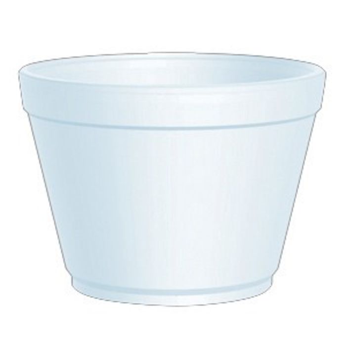 Dart 12oz Poly Container (12SJ32) (Lid Ref CUP063) 1x500