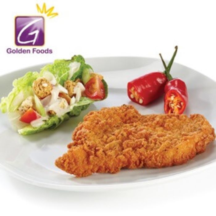 Buy Golden Foods Halal Southern Fried Breaded Fiery Chicken Steaks