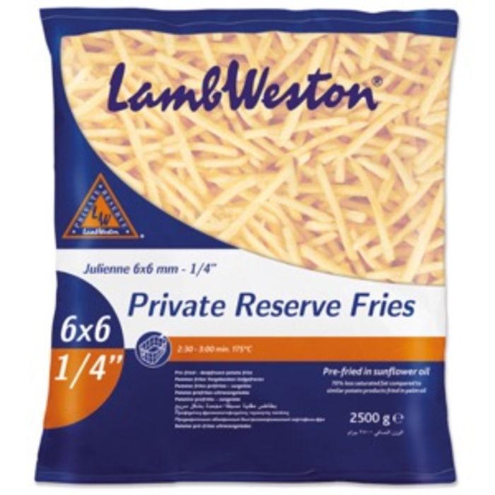 Lamb Weston Private Reserve® Julienne Fries-4x2.5kg
