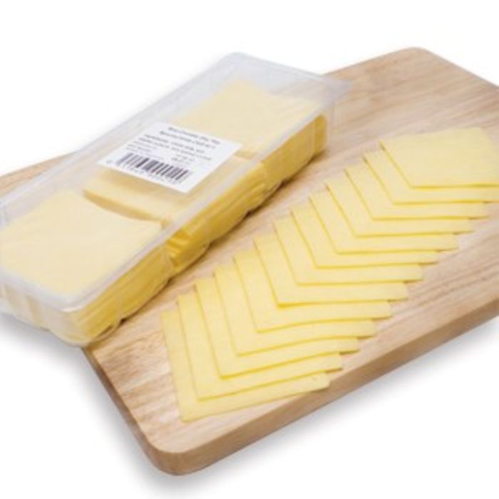 Mild Cheddar Slices-1x1kg