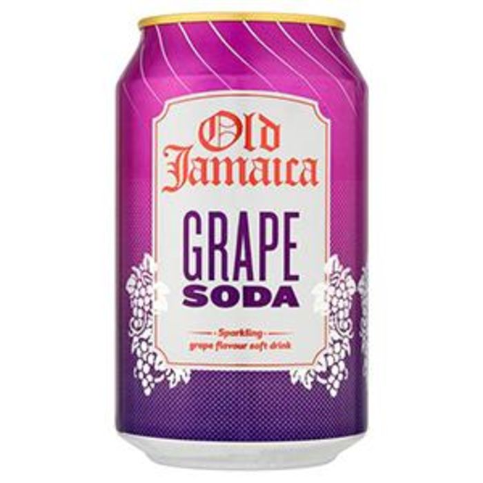 Old Jamaica Grape Soda Cans-24x330ml