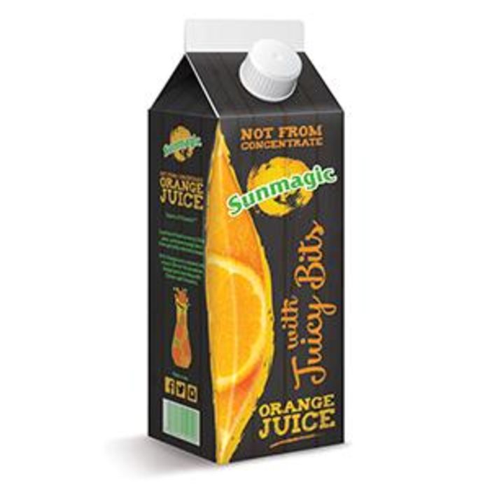 Buy Sunmagic Not From Concentrate Orange Juice With Bits8x1L Order