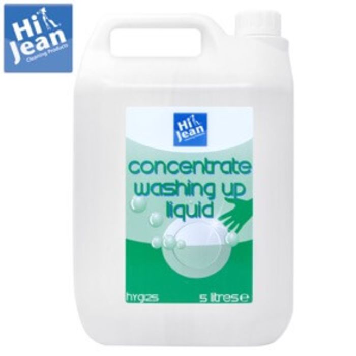 Hi-Jean Concentrated Washing Up Liquid-2x5L