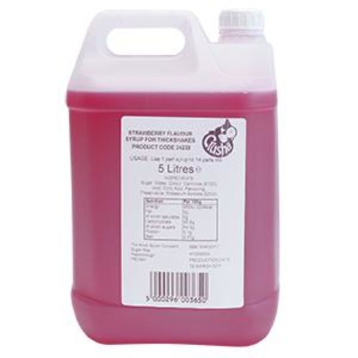 Crusha Strawberry Syrup-1x5L