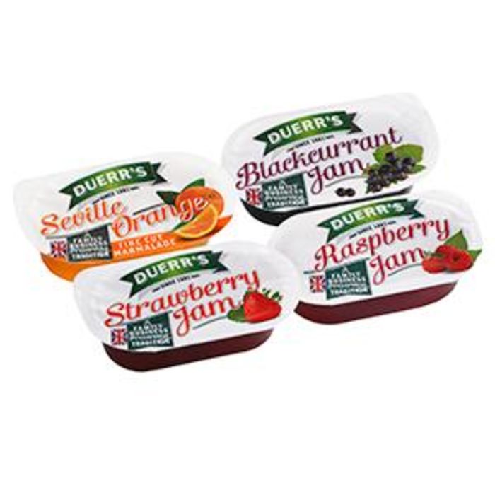 Duerrs Assorted Jams Portions-96x20g