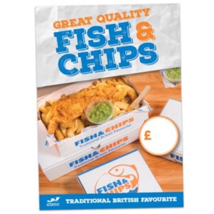 Great Quality Fish & Chips Poster 1x1
