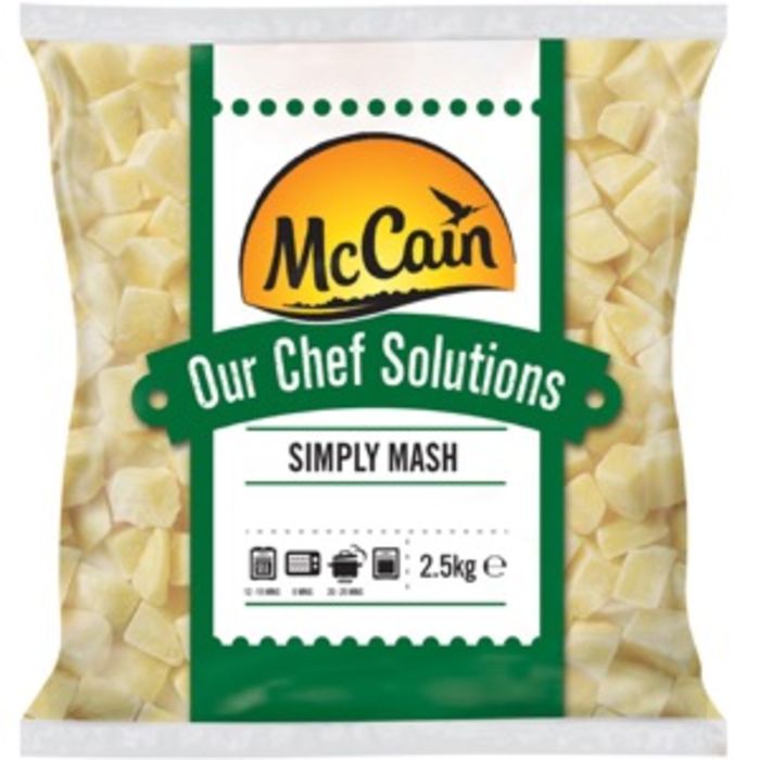 McCain Chef Solutions Simply Mash Potatoes-1x2.5kg