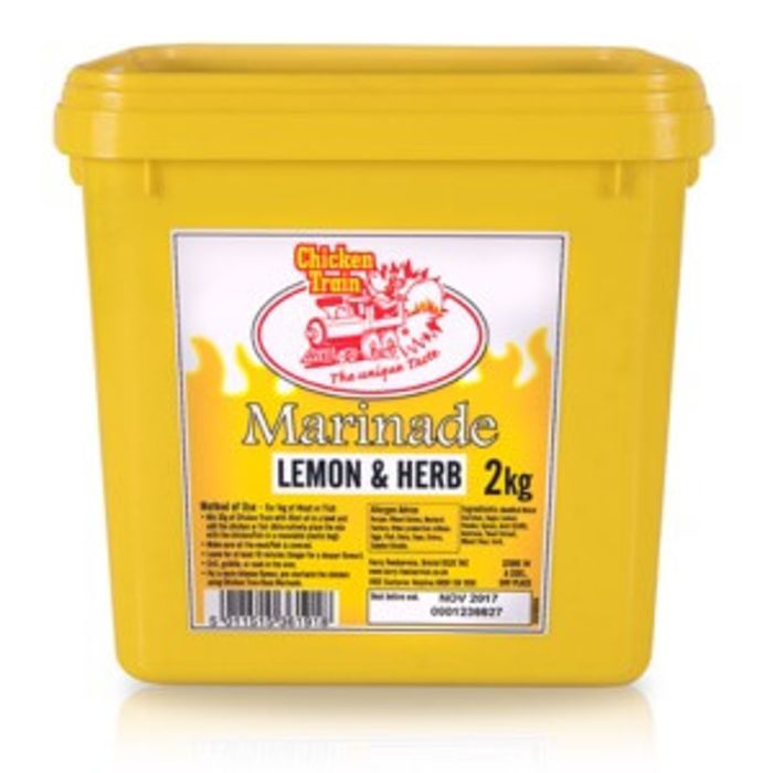 Chicken Train Piri-Piri Marinade Lemon & Herb Baste (Yellow)-1x2kg