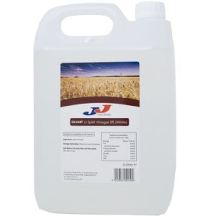 JJ White Vinegar-4x5L