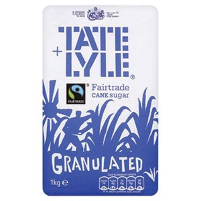 Tate & Lyle Fairtrade Granulated Sugar-15x1kg