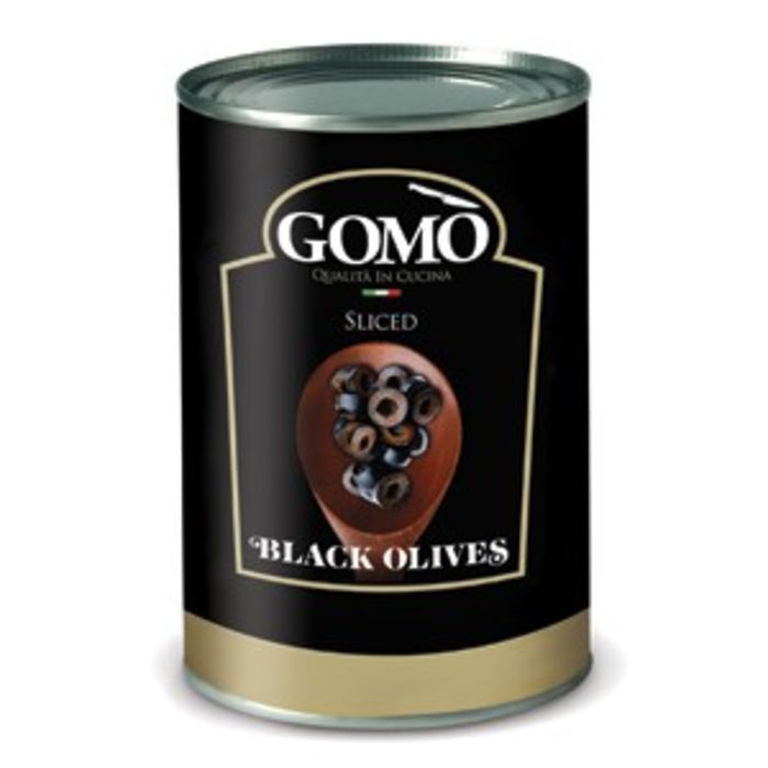 Gomo Sliced Black Olives-1x4.15kg