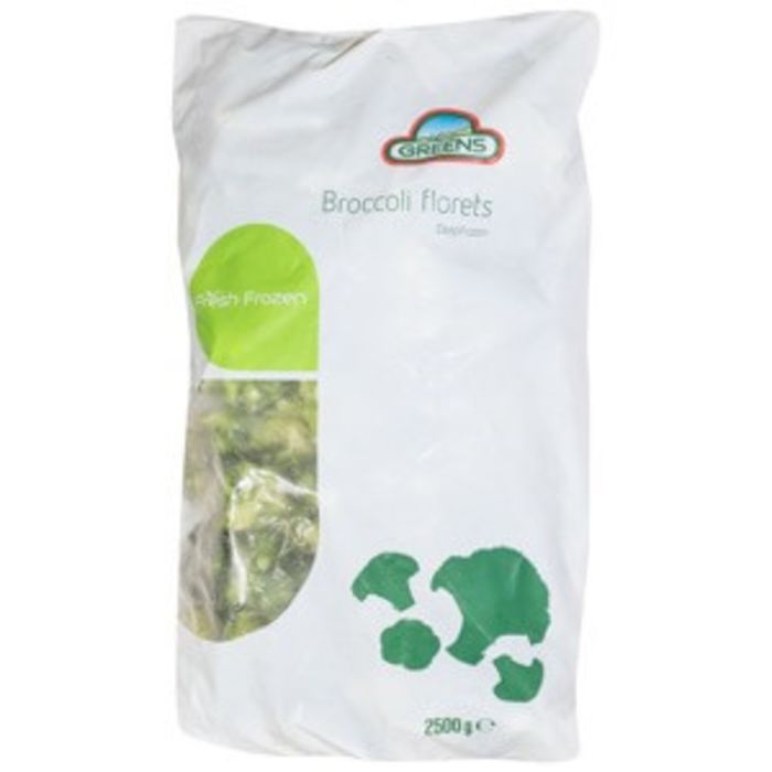 Greens Frozen Broccoli (Bags)-1x2.5kg