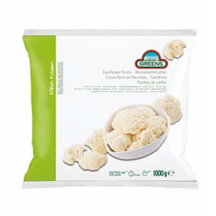 Greens Frozen Cauliflower (Bags)-1x1kg