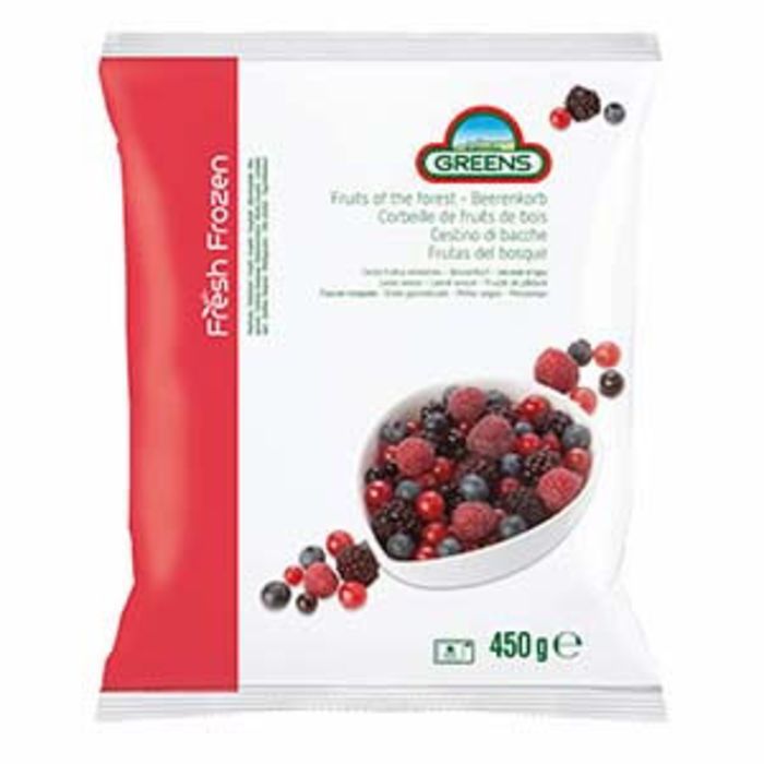 Greens Frozen Mixed Forest Fruits-1x450g