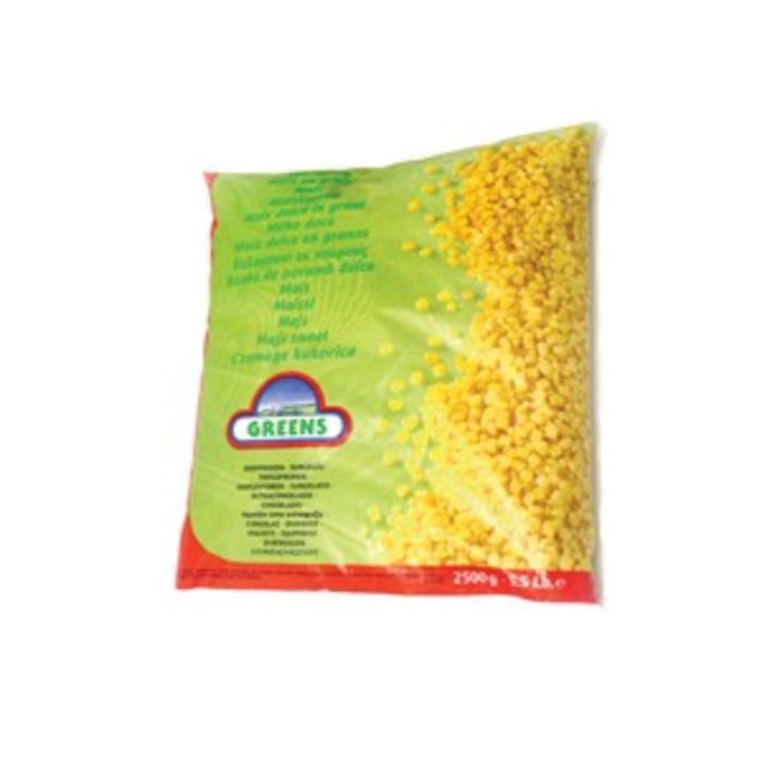 Greens Frozen Sweetcorn Kernels (Bags)-1x2.5kg