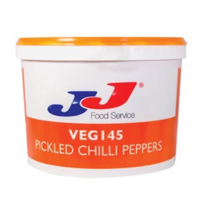 JJ/Fineats Pickled Chilli Peppers (Tursu in Bucket)-1x12.5kg