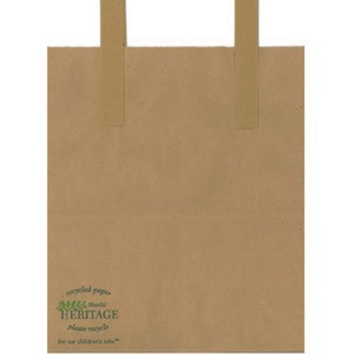 Heritage Large Brown Kraft Carrier Bags(260x390x305mm)-1x125
