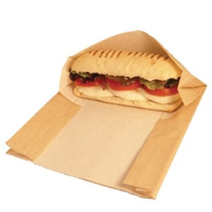 Hot & Crispy Panini Pouch Bag (8x10x9)-1x500