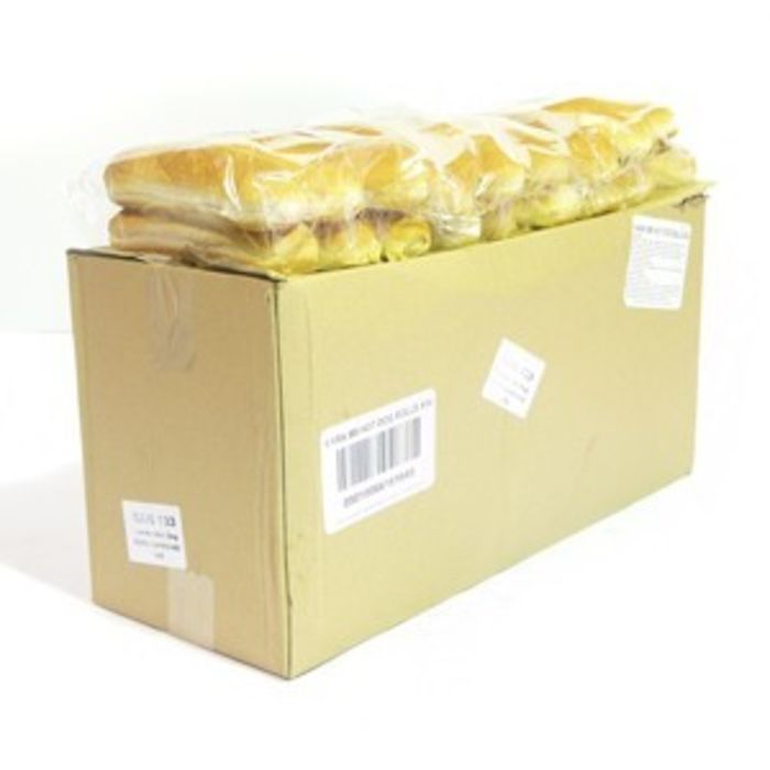 Jumbo Hot Dog Rolls (UnSliced)-9x6